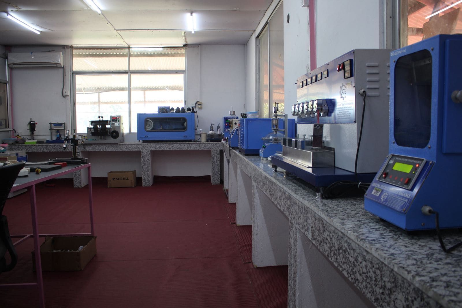Jayshree Group in-house quality testing lab equipment