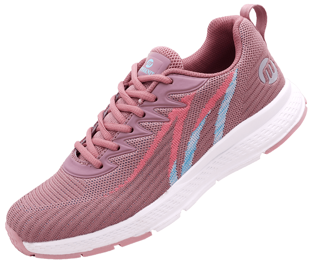 Magic cemented pink lace-up sneaker